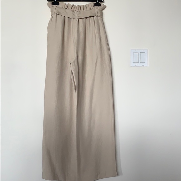 Maje Wide Leg Tie-Front Pants - Picture 2 of 3